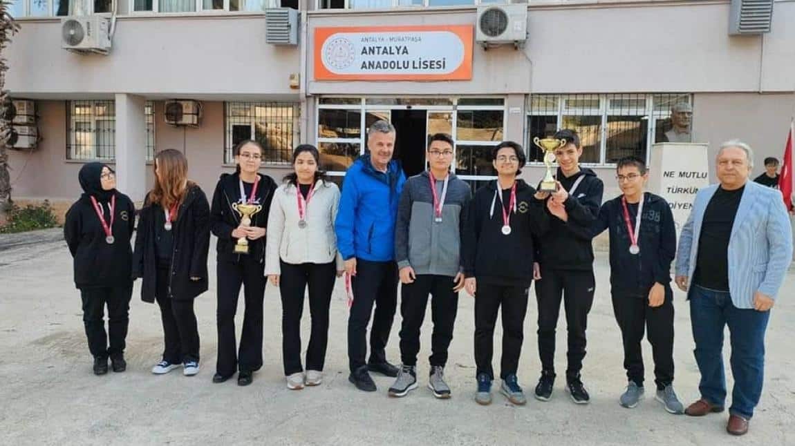 2022-2023 Antalya Okul Sporları Satranç Turnuvası Gençler Kategorisi 2.si AAL