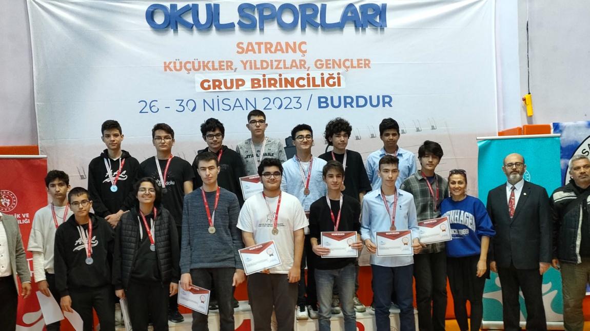 2022-2023 Okul Sporları Satranç Turnuvası Gençler Kategorisi Bölge 2.si AAL